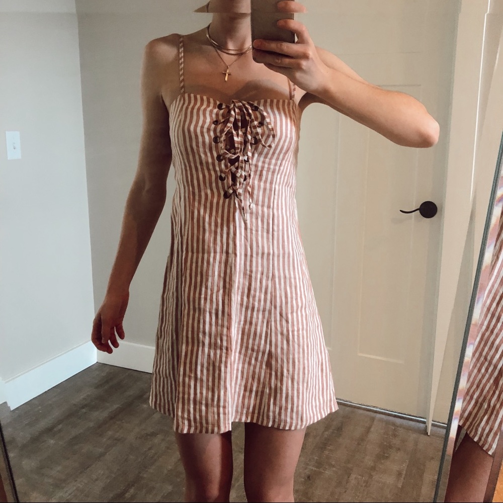 Linen day dress